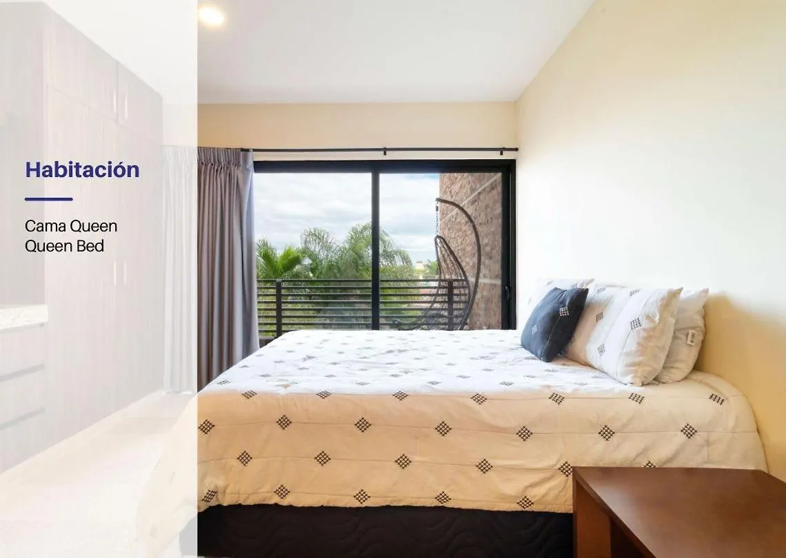 Cozy Loft In Playa Del Carmen 1 Bedroom 0*,
